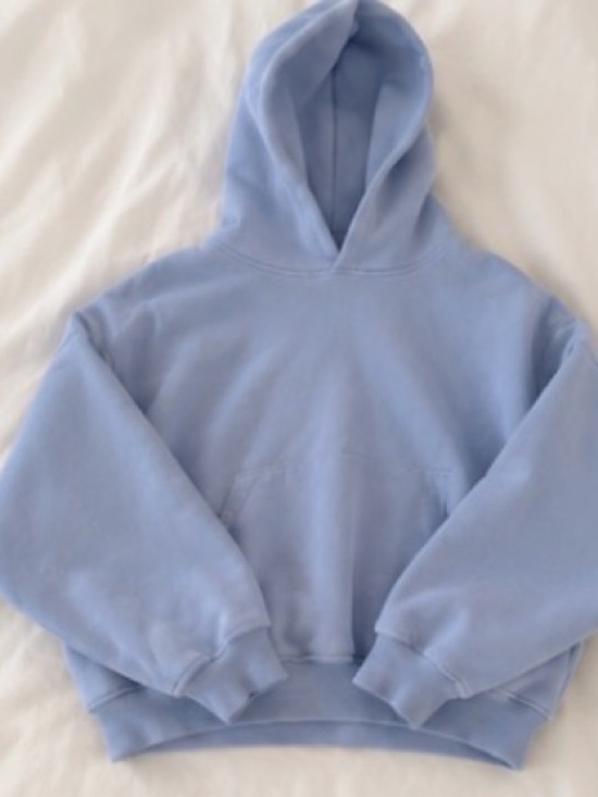 Garage Sweaters - Garage Light Blue Women's Hooded Sweatshirt